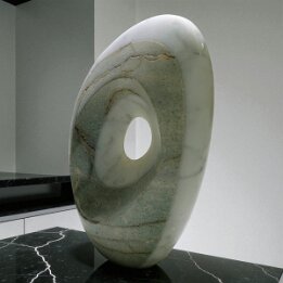Continuum Void – Abstract Marble Sculpture null