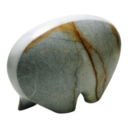 Graceful Gait Sentinel – Abstract Marble Sculpture null