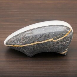 Handcrafted Marble Badger Figurine – Natural Stone Animal Sculpture null