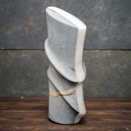 Melted Tower – Tall Abstract Marble Sculpture null