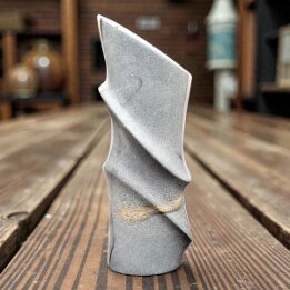 Melted Tower – Tall Abstract Marble Sculpture null