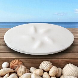 Oval Natural Marble Soap Dish – Luxury Stone Bathroom Accessory null