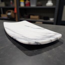Natural Marble Vanity Tray – Luxury Stone Bathroom Organizer null