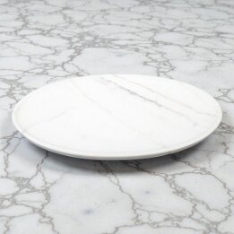 Natural Marble Vanity Tray – Luxury Stone Organizer null