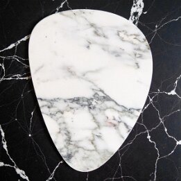 White Marble Jewelry Tray – Luxury Natural Stone Vanity Organizer null